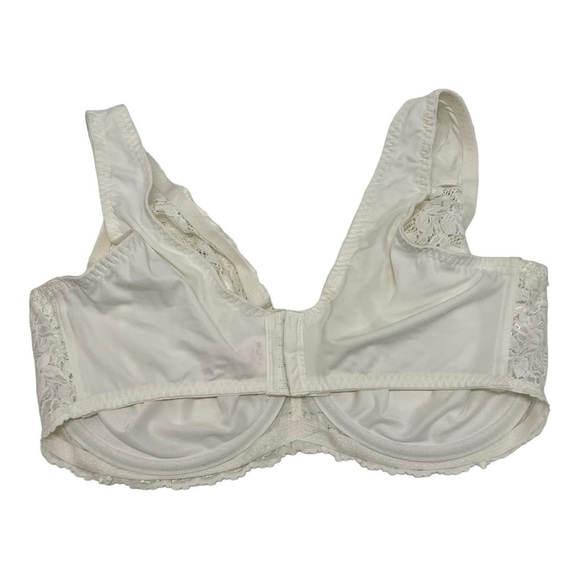 Breezies White Lace Underwire Bra Women’s 40DDD - Picture 2 of 5